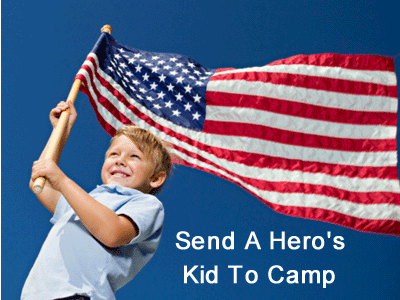 Send a Hero's Kid to Camp logo image