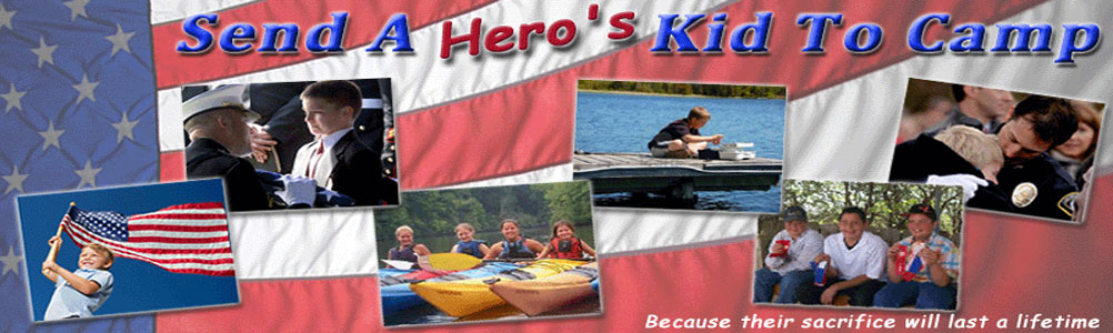 Send A Hero's Kid To Camp top logo